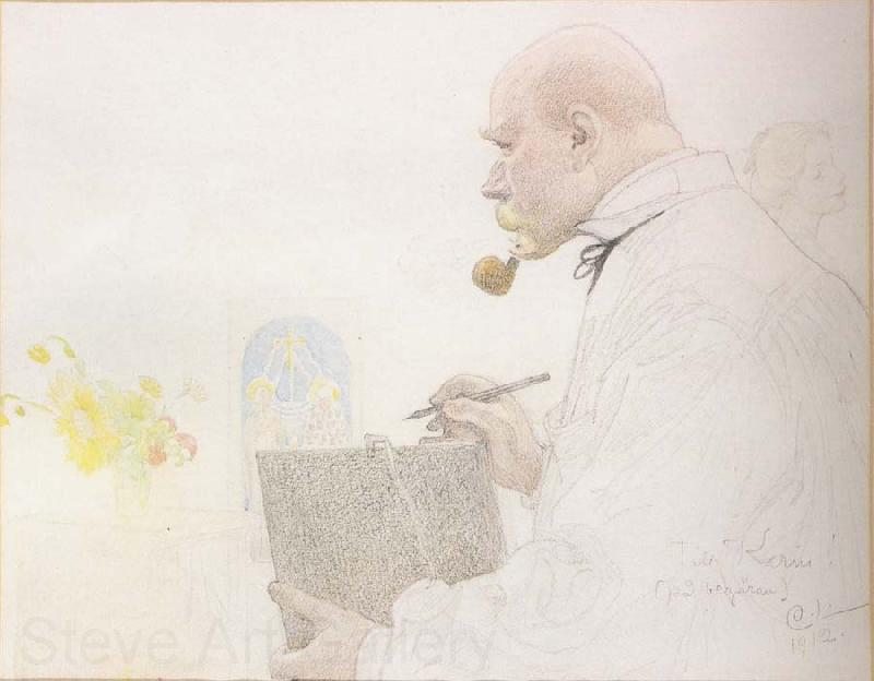 Carl Larsson Self-Portrait